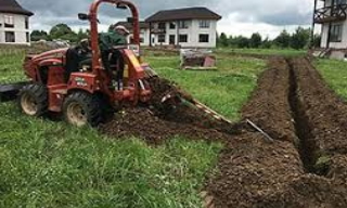 Копка траншей для водопровода в Новоуральске: цена за метр от 931 руб.